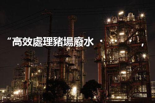 “高效處理豬場廢水，實現環(huán)保與資源利用”